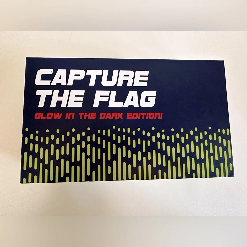 Capture the Flag Game Glow in The Dark LED Light Up Outdoor Orbs Open Box